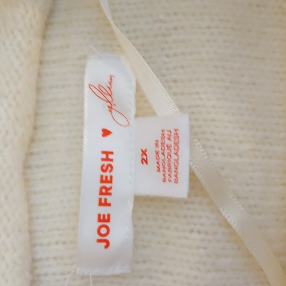 Joe Fresh| NWT Jillian's White Mock Neck Sweater - Picture 10 of 15